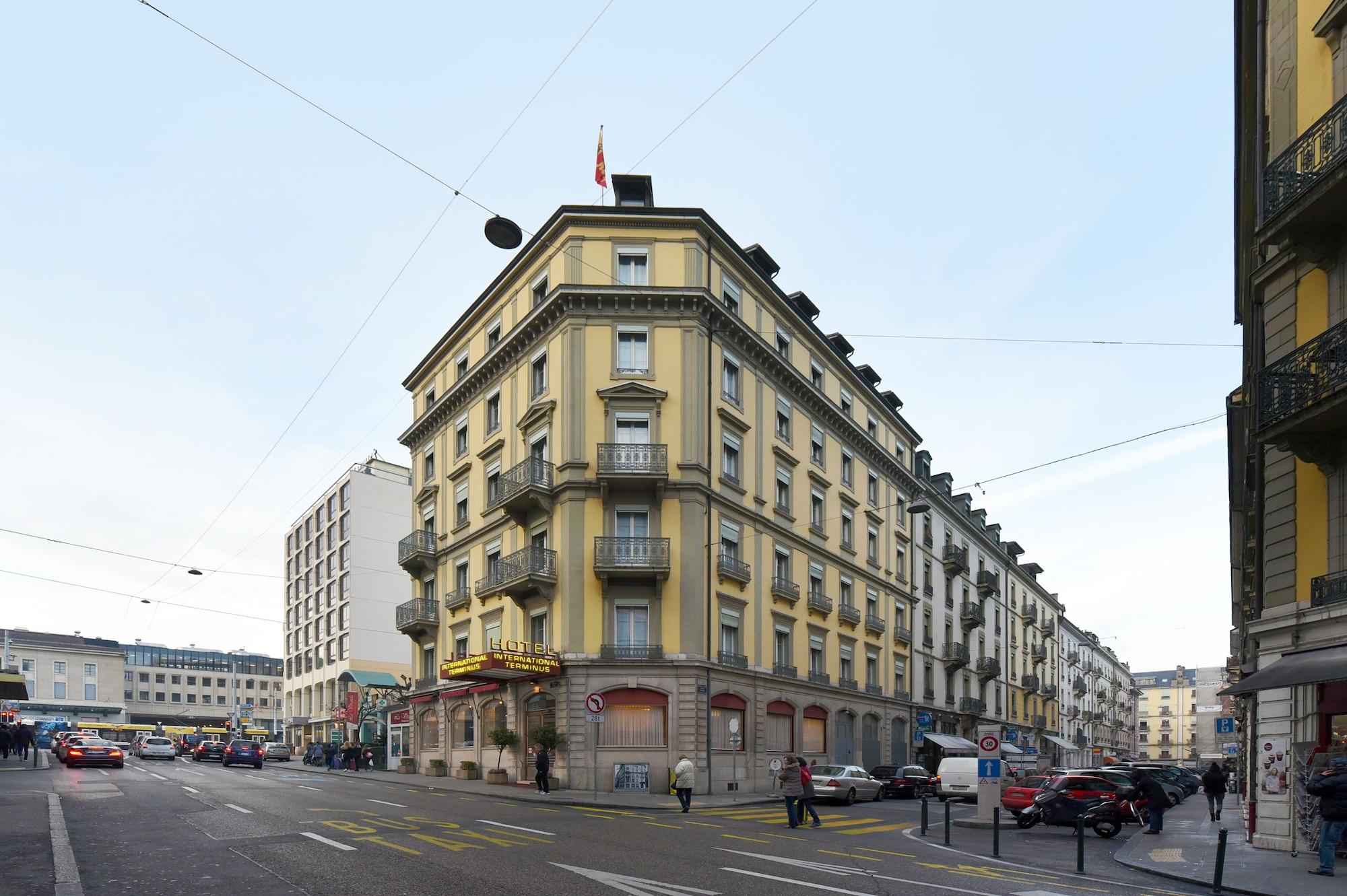 Hotel International & Terminus Genf Kültér fotó